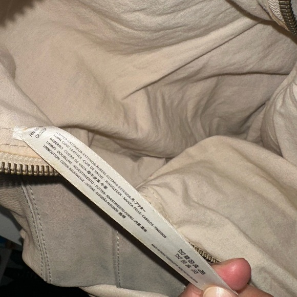 Free People Taupe Cow Leather Bag/Backpack - Picture 10 of 14